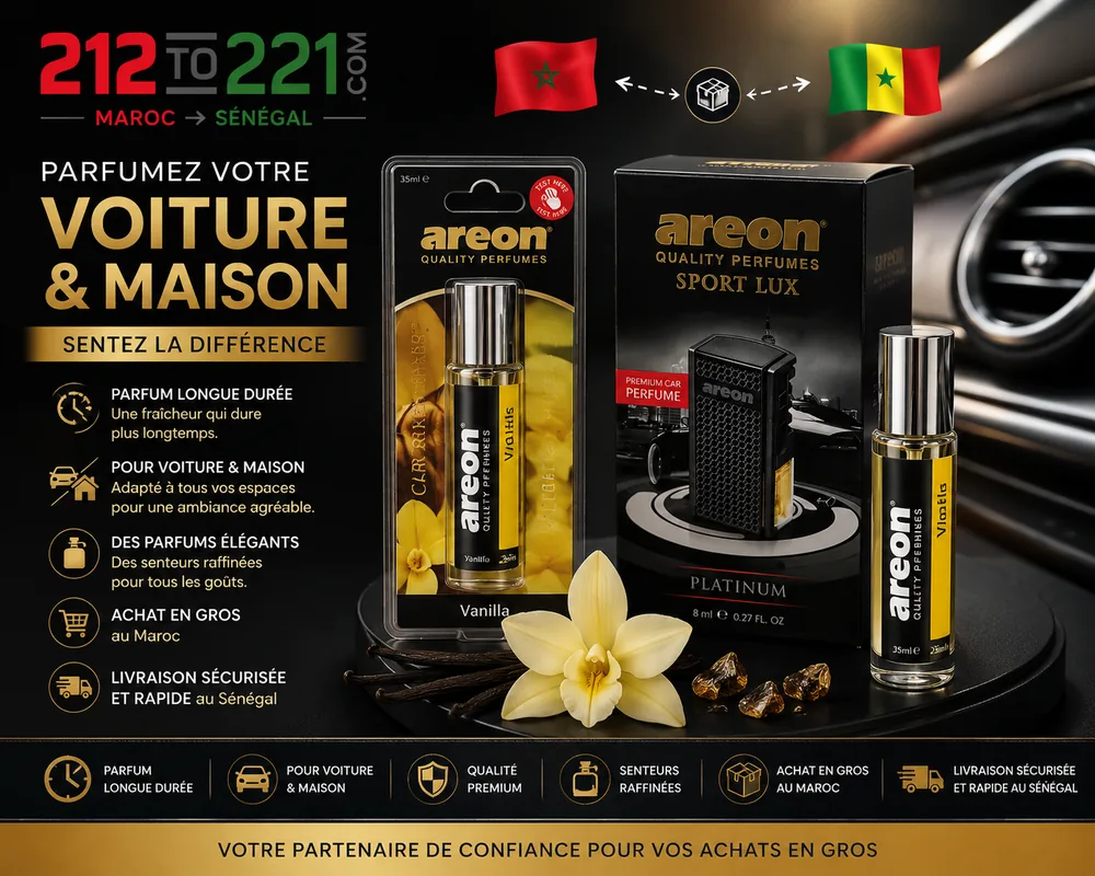 Livraison de parfums Areon à Dakar